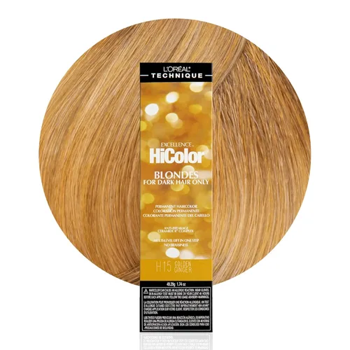 Miniatura 15 de L'Oréal Technique HiColor Browns & Blondes Permanent Hair Color - Lifts Dark Hair in One Step, No Brassiness, Rich, Smooth Creme Formula, Intense