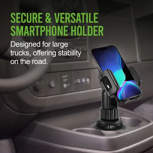 Miniatura 3 de Cellet Soporte de teléfono para portavasos de automóvil, soporte para teléfono, soporte universal ajustable compatible con Apple iPhone, Samsung