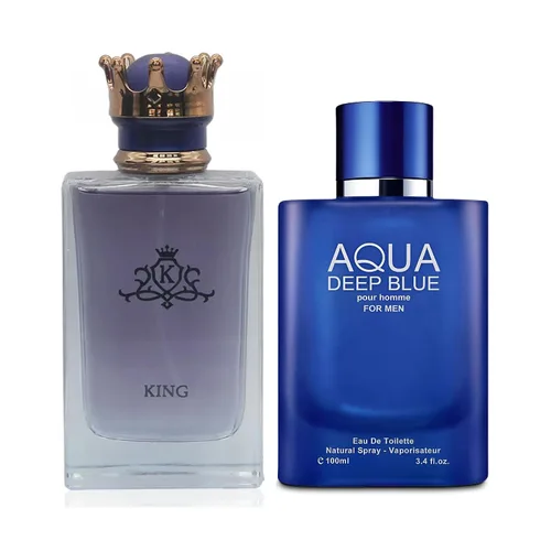 Miniatura 17 de King&1 Billion Lucky Men Colonia Set Eau De Parfum Spray para hombres, notas afrutadas enriquecidas por una fuerte fragancia a base de madera, ideal
