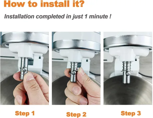 Miniatura 3 de MITCHENIFY Kit de resorte y arandela compatible con batidora KitchenAid, accesorios de repuesto de instalación rápida y piezas de actualización, 4