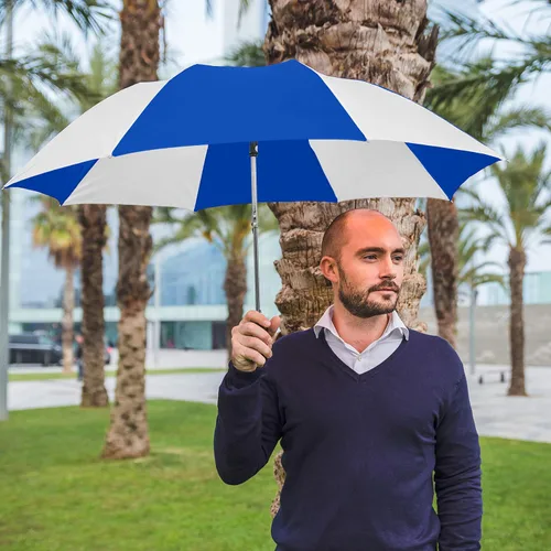 Miniatura 75 de STROMBERGBRAND UMBRELLAS The Spectrum Popular Style - Paraguas de viaje compacto de 42 pulgadas para lluvia, viento y sol, resistente y ligero