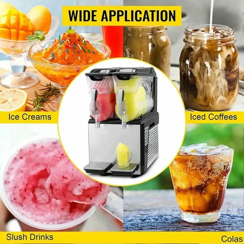 Miniatura 3 de Máquina de granizado de hielo, máquina comercial de hielo fresco para batidos, máquina de granizado de bebidas congeladas, para el hogar, cocina
