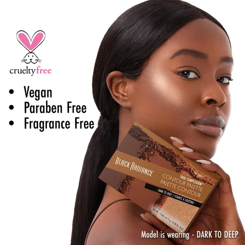 Miniatura 6 de Black Radiance Paleta de Contorno True Complexion, de Oscuro a Profundo