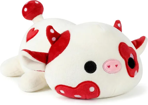 Miniatura 19 de Onsoyours Lindo peluche de vaca, suave peluche de aguacate amoroso, juguete de peluche esponjoso, almohada de aguacate, regalo para niños
