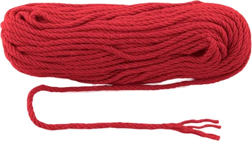 Miniatura 72 de Cuerda de yute natural, 1.5 pulgadas de diámetro, 50 pies de largo, 4 hebras, manualidades y manualidades, decoración de jardín y hogar, hamaca