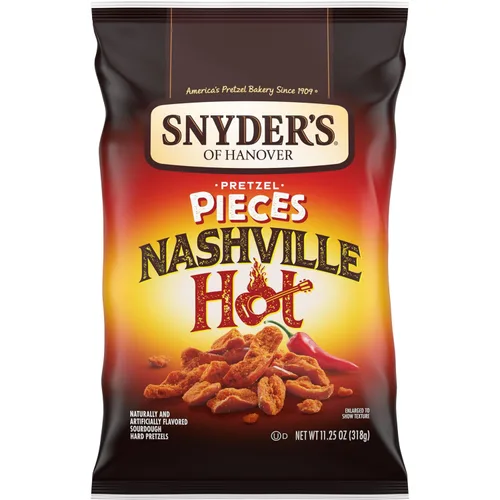 Miniatura 12 de Snyder de relleno de Hannover Pretzels, mantequilla de cacahuete, 10 Onza (Pack de 10)