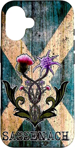 Miniatura 32 de Purple Thistle Flower Scottish Flag Scots Sassenach Vintage Case for iPhone 17