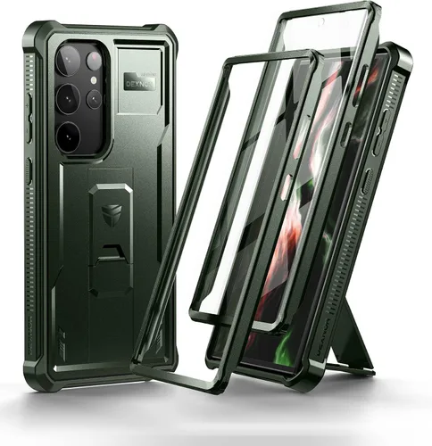 Dexnor Funda de cuerpo completo para Samsung Galaxy S23 Ultra 5G/6.8 pulgadas, marco frontal extra, protección de grado militar, protector de