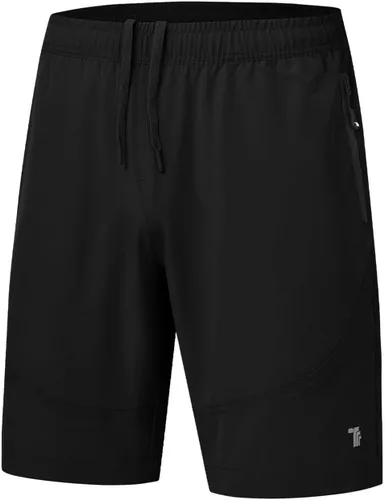 Miniatura 2 de Rdruko Pantalones cortos de senderismo para hombre con bolsillos con cremallera, 7 pulgadas, ligeros, de secado rápido, pantalones cortos