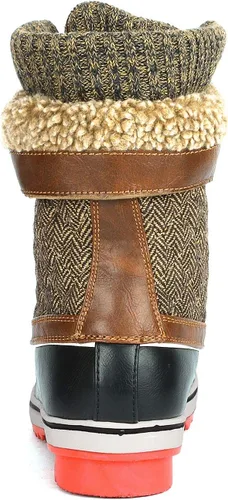 Miniatura 5 de DREAM PAIRS Botas de nieve de invierno para mujer