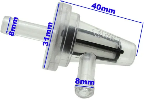 Miniatura 2 de Filtro de combustible de gas para 1/4 "5/16" manguera para Honda/Yamaha/Suzuki/ATV Quad UTV Dirt Bike Scooter Moto de nieve Go Kart Mini Bicicletas