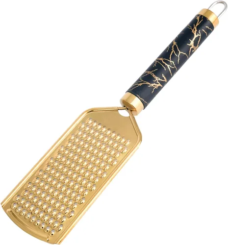 Rallador de queso profesional, rallador de queso de acero inoxidable dorado de mano, rallador de manivela de mano, prácticos utensilios de cocina,