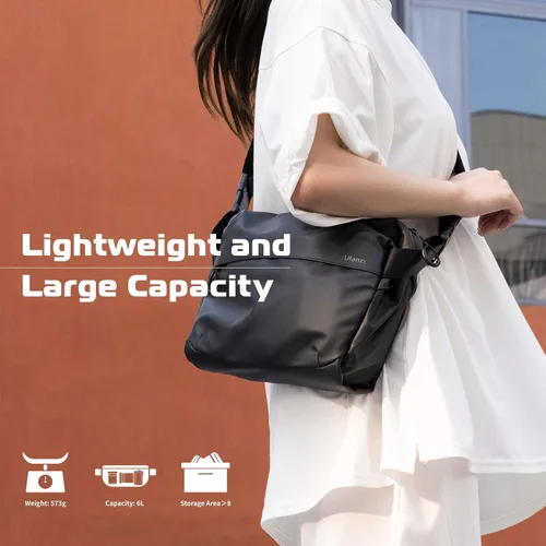 Miniatura 2 de ULANZI Bolsa de Hombro Versátil para Cámara, Bolsa de Mensajero para Fotografía y Viaje, Bolsa de Accesorios Portátil, Elegante Bolsa de Cruz