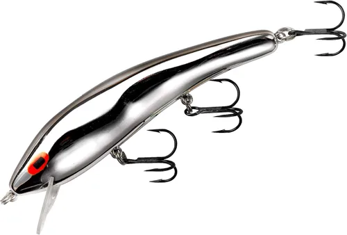 Miniatura 13 de Cotton Cordell Ripplin' Red Fin Crankbait - Señuelo de pesca, 4 1/2 pulgadas, 3/8 onzas Chrome Azul Back
