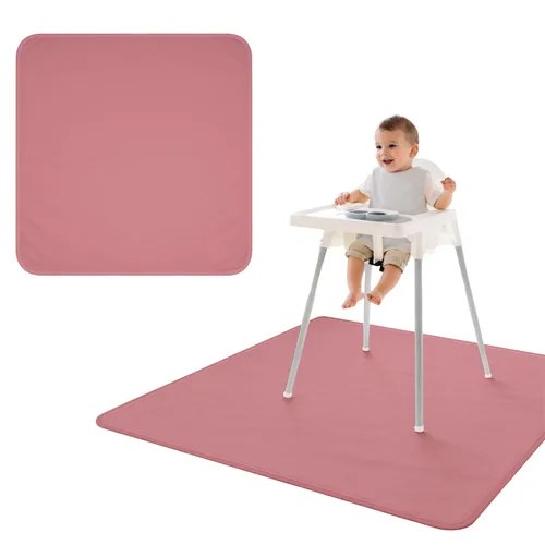 Miniatura 42 de BapronBaby Adventure Awaits - Tapete impermeable para debajo de sillas altas, suelos, mesas, tiempo de juego o artes y manualidades, lavable a