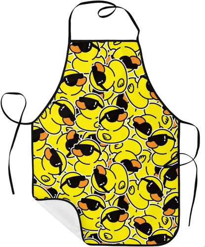 Miniatura 39 de Sigouyinei Delantales para mujeres con bolsillos, delantal para hombres, delantal adecuado para chefs camareros, técnicos de uñas para hornear