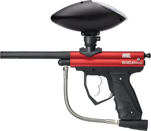 Mercury Rise Marcador de pistola de paintball de calibre .50 semiautomático y cargador de paintball calibre .50