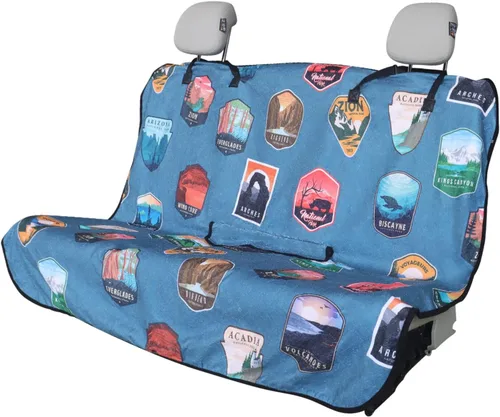 Miniatura 77 de Funda protectora de asiento de automóvil, para asientos delanteros, para entrenamiento de gimnasio, correr, nadar, playa y senderismo, impermeable