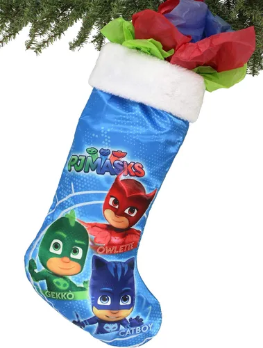 Miniatura 7 de EONE PJMasks - Calcetines de 17 pulgadas Owlette Gekko Catboy Saint Nick