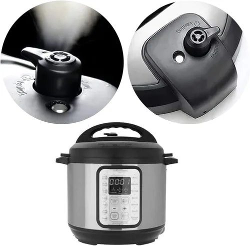 Miniatura 5 de Mango de liberación de vapor, piezas de repuesto de válvula de flotador con escudo antibloqueo para Instant Pot Duo/Duo Plus 3, 5, 6 y 8 cuartos
