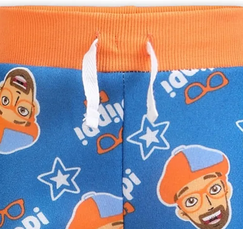 Miniatura 6 de Blippi Conjunto de camisa y pantalones de manga larga para niños pequeños y niños pequeños