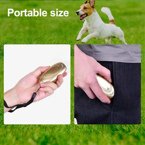 Miniatura 7 de MODUS - Dispositivo ultrasónico disuasorio de ladridos de perro, control de ladridos y entrenamiento 2 en 1, rango de control de 16.4 pies, correa