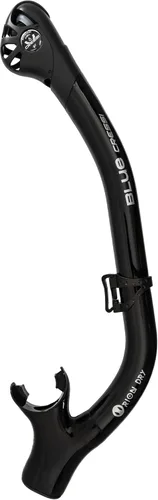 Cressi Snorkel seco para adultos - Boquilla de silicona y protector contra salpicaduras para evitar la entrada de agua - Orion Dry - Diseñado en