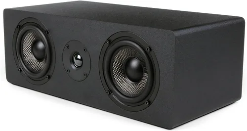 Miniatura 9 de Micca MB42-C - Altavoz de canal central para cine en casa, sonido envolvente, pasivo, de 2 vías (negro, cada uno)