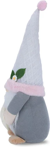 Miniatura 2 de Rae Dunn Be Mine - Gnomos de San Valentín – Gnomo de felpa gris y rosa con corazón – Decoración de gnomo para el día de San Valentín – Adornos