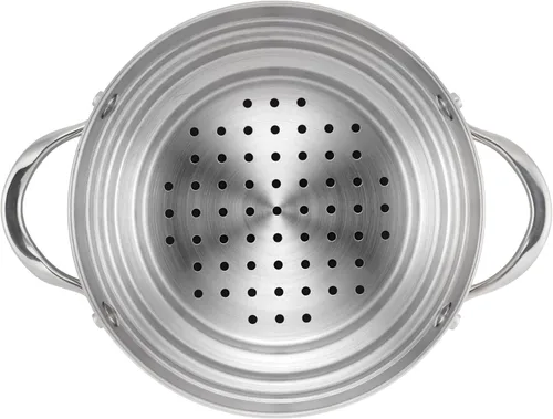 Miniatura 5 de Anolon – Inserto para vaporera universal, de acero inoxidable, clásico, M, Acero inoxidable