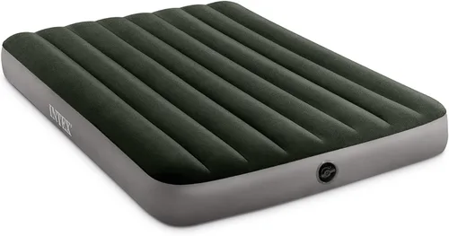 Miniatura 18 de Intex Colchón de aire 64109E Dura-Beam Standard Prestige: Fiber-Tech - Tamaño Queen - Altura de la cama de 10 pulgadas - Capacidad de peso de 600