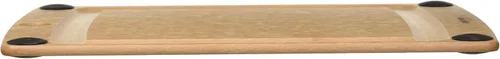 Miniatura 4 de Epicurean Tabla de cortar todo en uno con pies antideslizantes y ranura para jugos, 11.5 x 9 pulgadas, natural/negro Natura/Negro