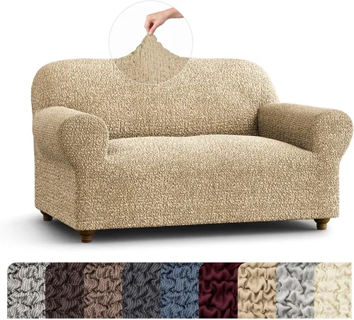 Miniatura 19 de PAULATO BY GA.I.CO. Funda para silla - Funda para sillón - Funda desmontable para sillón - Funda de tela de algodón - 1 pieza, protector de muebles