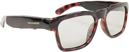 Miniatura 3 de OhO sunshine Gafas Bluetooth con unidad flash USB de 128 GB y grabadora de voz, para sonido de oído abierto, música sin conexión, almacenamiento