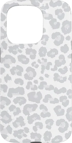 Miniatura 14 de Blanco Gris Guepardo Estampado De Leopardo Animal Skin Lindo Moda Caso Para iPhone 17