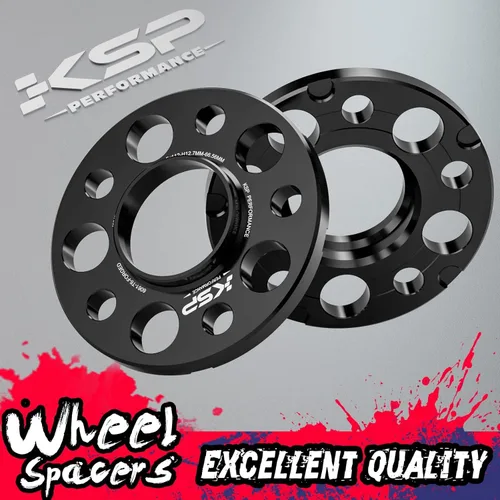 Miniatura 5 de KSP - Espaciadores de rueda de 5 x 112 a 5 x 112 para Mercedes-Benz, espaciador de rueda central de 0.47 pulgadas para W204 W208 W209 (trasero) W216