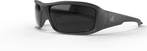 EDGE Brazeau - Lentes de seguridad antideslizantes, resistentes a impactos y arañazos, 99.9% de protección UV, clasificación ANSI Z87 Marco negro