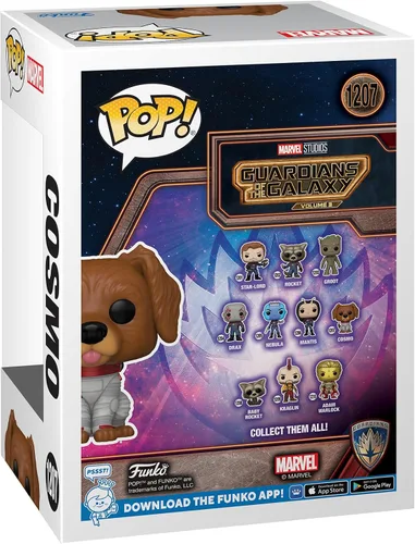 Miniatura 3 de Funko Pop! Vinyl: Marvel - Guardianes de la Galaxia 3 - Cosmo the Space Dog - Figura de vinilo coleccionable - Idea de regalo - Producto