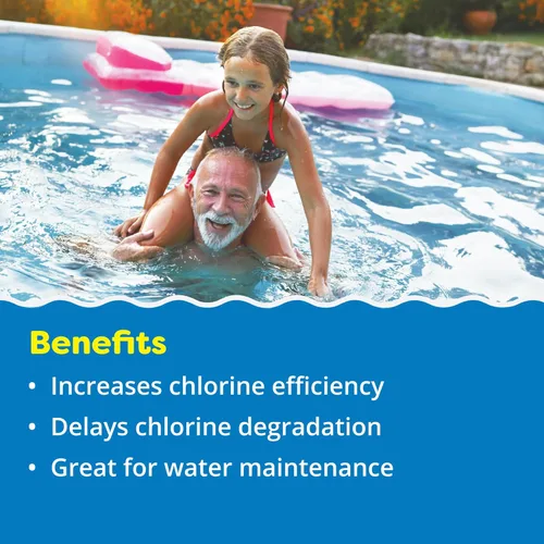 Miniatura 2 de In The Swim Estabilizador de piscina - 100% ácido cianúrico para protección y eficiencia de cloro - 5 libras