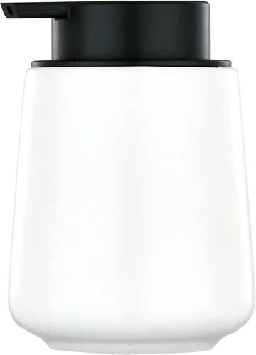 Miniatura 15 de Dispensador de jabón de manos de espuma de 12 onzas, dispensador de jabón espumoso negro para baño con bomba fácil de presionar, dispensador