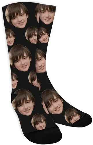Miniatura 6 de Calcetines personalizados con foto, calcetines de cara personalizados para hombres, regalos divertidos personalizados para papá, Navidad