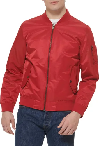 Miniatura 27 de Levi's MA-1 Flight chamarra satinada sin relleno para hombre