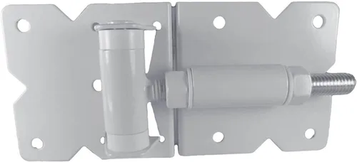 Miniatura 15 de Bisagra de puerta de acero inoxidable blanco para vinilo, esgrima de PVC - CAJA Cantidad 12
