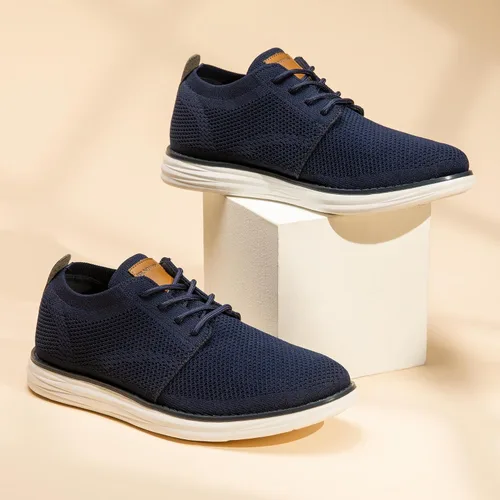 Miniatura 8 de Bruno Marc Zapatillas de malla para hombre Oxfords ligeras
