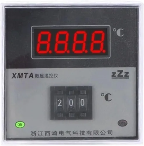 Dial Code 0-600 Celsius Degree K J PT100 AC 220V 96 * 96 mm Electronic Digital Temperature Controller Thermostat(XMTA J 600)