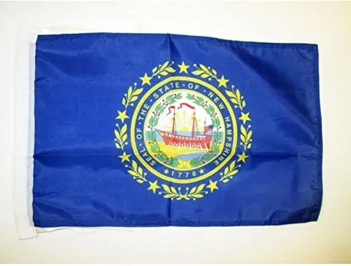 Miniatura 458 de Bandera de México AZ FLAG, 45.7 x 30.5 cm, con cordones - Pequeñas banderas mexicanas de 30 x 45 cm - Bandera de 45.7 x 30.5 cm