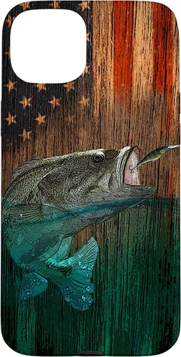 Miniatura 9 de iPhone 16 Largemouth Bass pesca pescadores caso