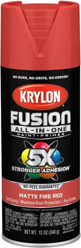 Miniatura 21 de Krylon Fusion - Pintura en aerosol adhesiva todo en uno para uso en interiores y exteriores, 12 onzas, aluminio Icy Grape