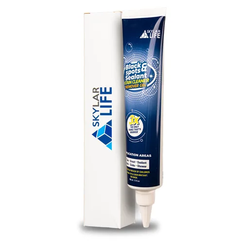Skylarlife - Azulejos y selladores para el hogar, gel blanqueador de manchas de goma para aplicar en calafateo de silicona para baño, cocina,