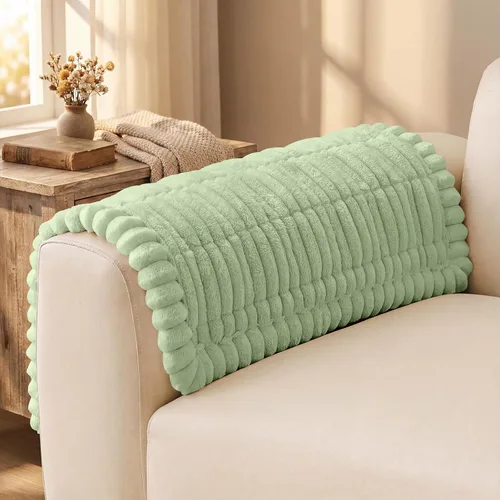 Miniatura 20 de decorUhome Funda de sofá para perros, funda antideslizante y mullida para sofá, para asiento, respaldo y reposabrazos, protector de sofá suave